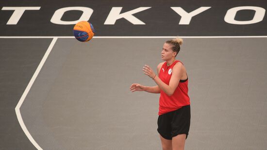 Олимпиада-2020. Баскетбол 3х3. Тренировка сборной России