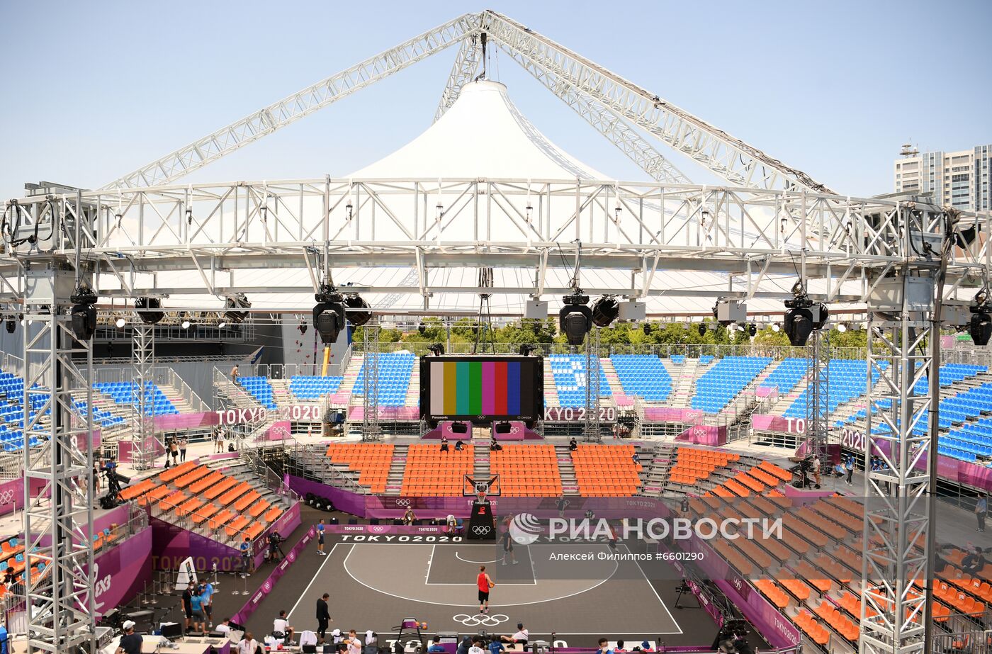 Олимпиада-2020. Баскетбол 3х3. Тренировка сборной России