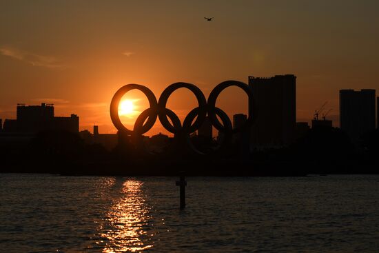 Токио накануне открытия Олимпийских игр Токио накануне открытия Олимпийских игр