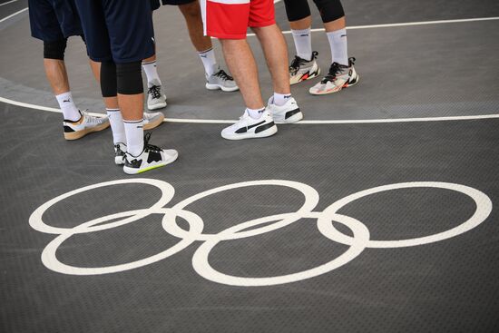 Олимпиада-2020. Баскетбол 3х3. Тренировка сборной России