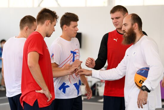 Олимпиада-2020. Баскетбол 3х3. Тренировка сборной России