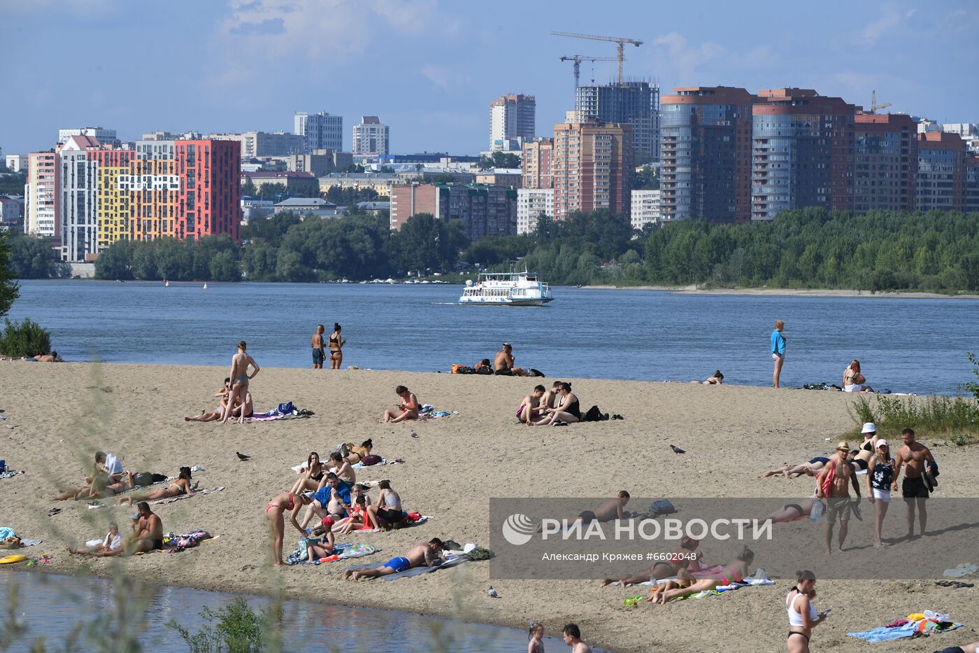 Лето в Новосибирске