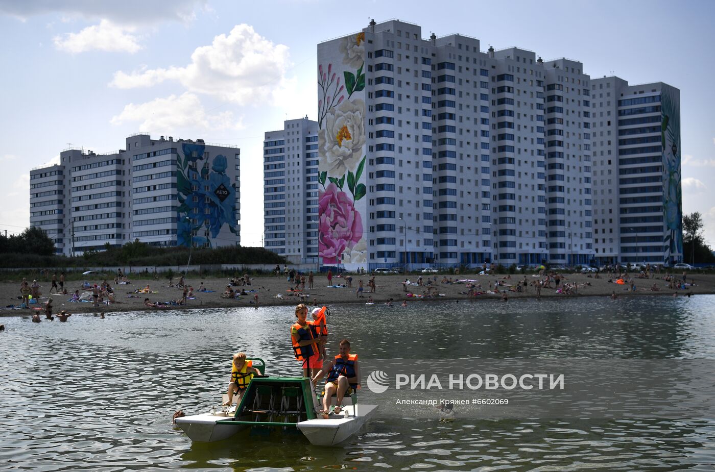 Лето в Новосибирске