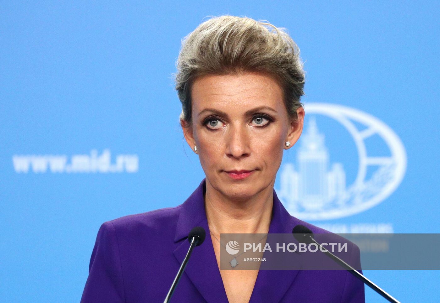 Брифинг официального представителя МИД России М. Захаровой