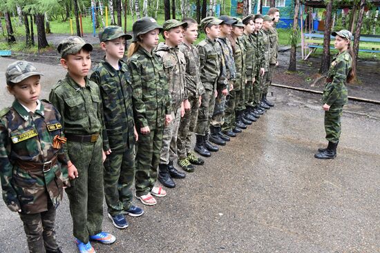 Летний отдых в детском лагере "Чайка" в Чите