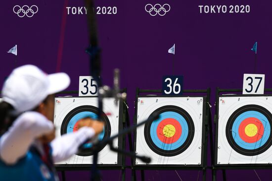 Олимпиада-2020. Стрельба из лука. Предварительные соревнования
