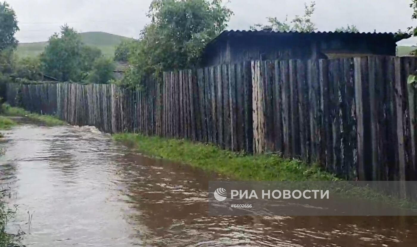 Паводки в Забайкальском крае