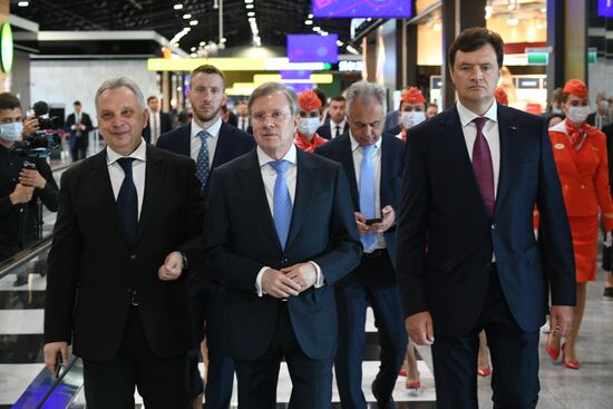 Открытие терминала С аэропорта Шереметьево