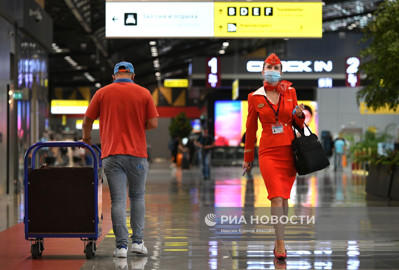 Открытие терминала С аэропорта Шереметьево