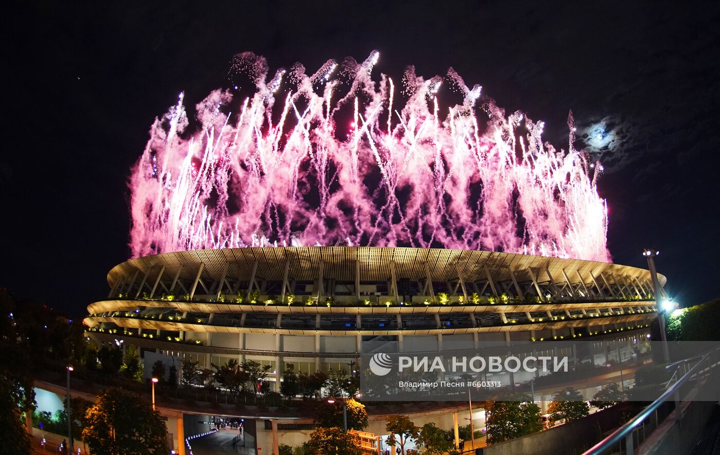 Церемония открытия XXXII летних Олимпийских игр