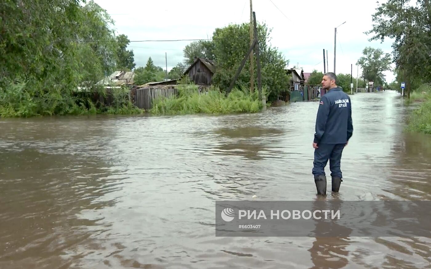 Паводки в Забайкальском крае