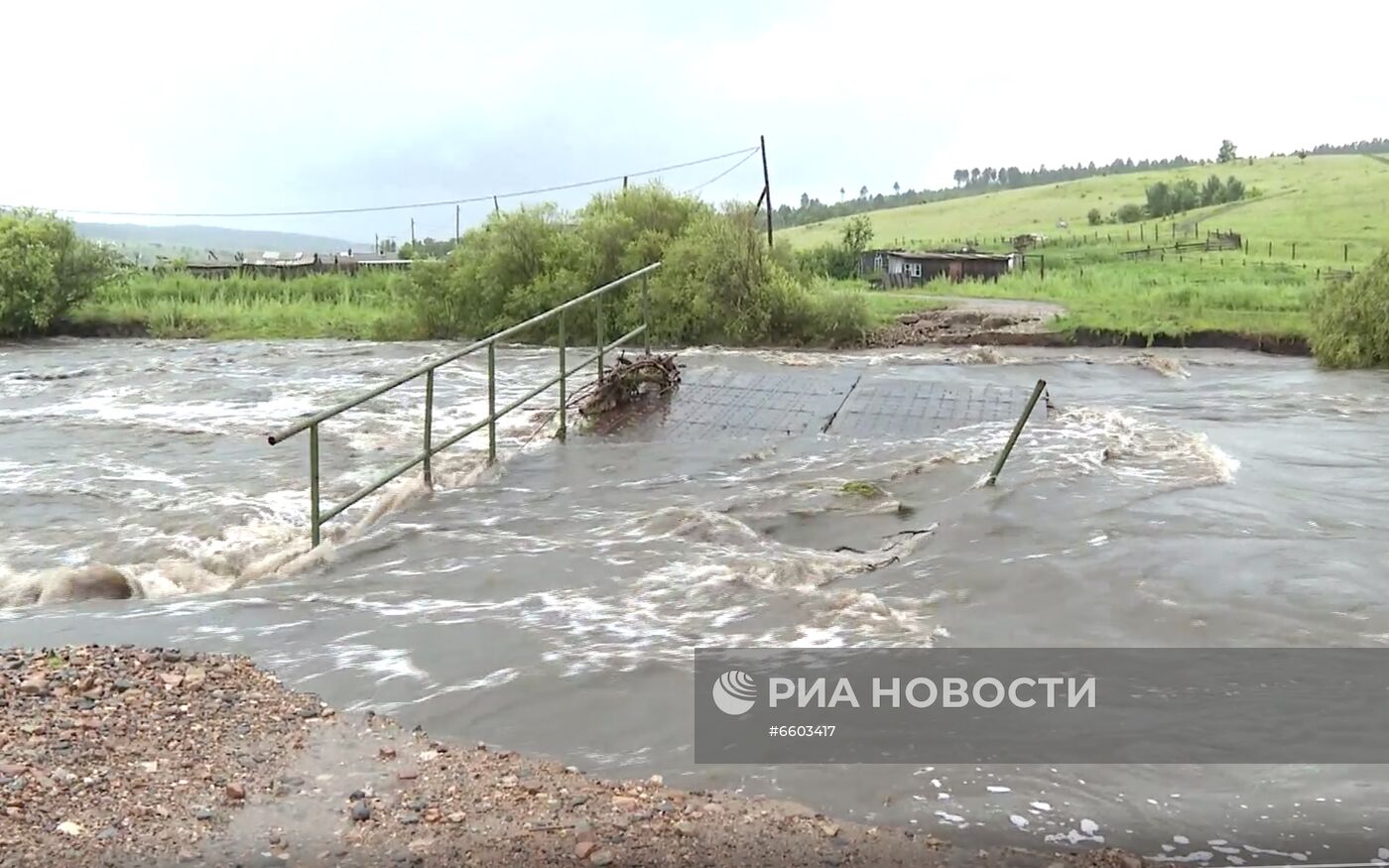 Паводки в Забайкальском крае