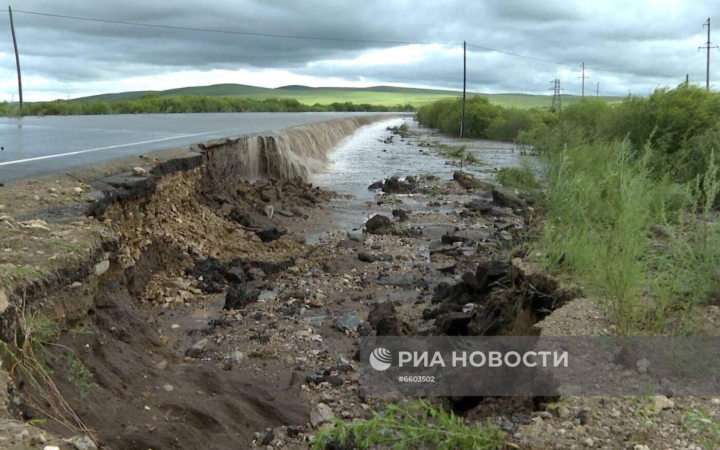 Паводки в Забайкальском крае