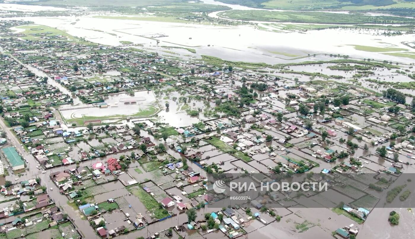 Паводки в Забайкальском крае | РИА Новости Медиабанк