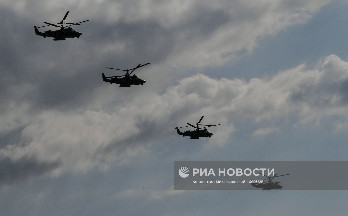 Репетиция парада ВМФ в Севастополе