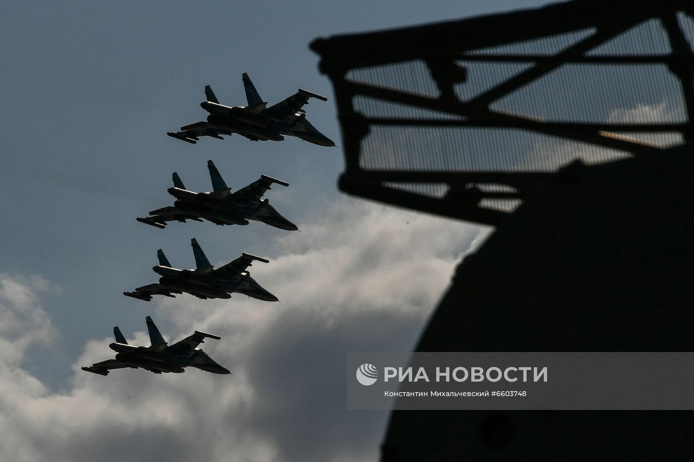 Репетиция парада ВМФ в Севастополе