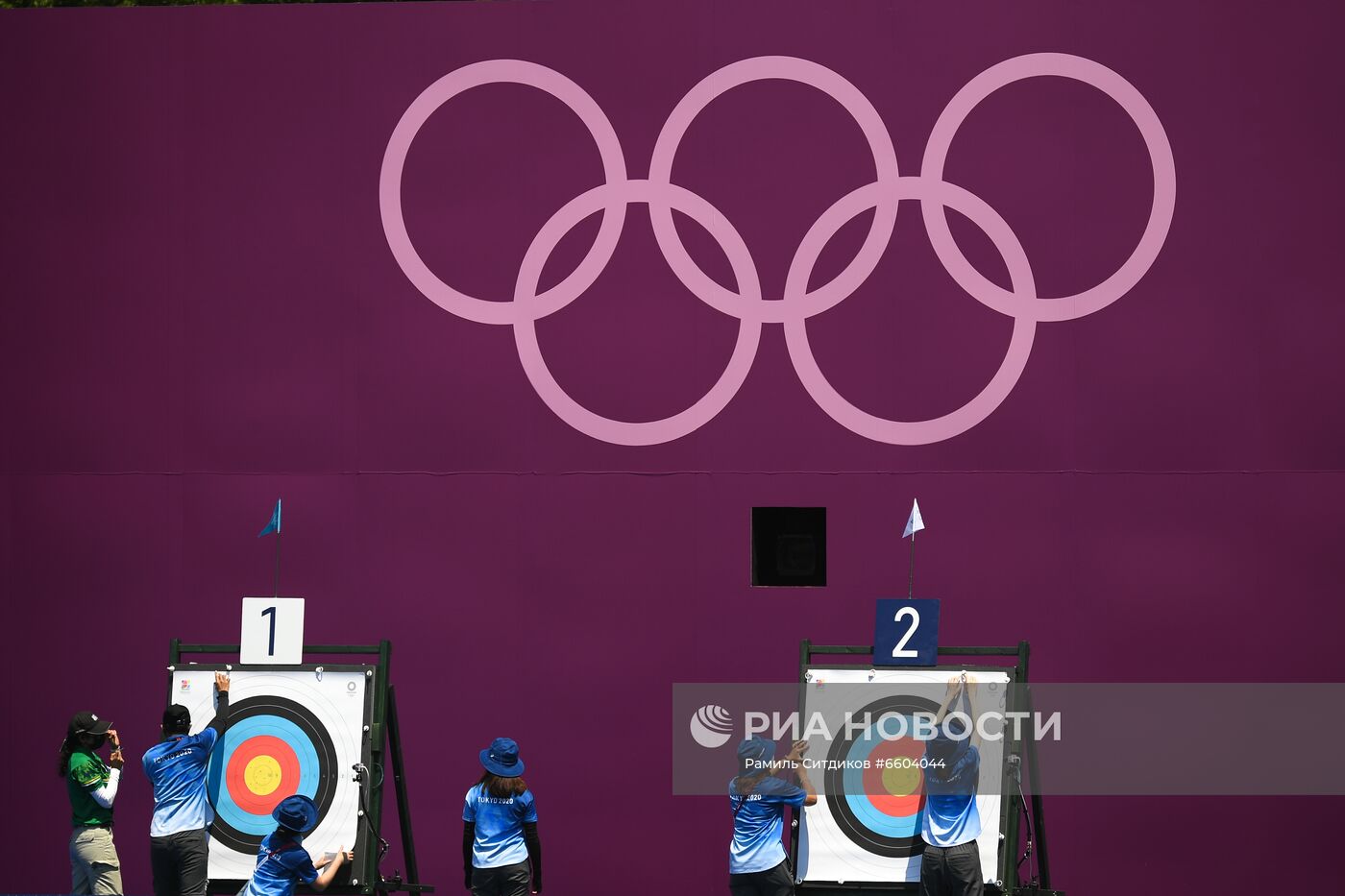 Олимпиада-2020. Стрельба из лука. Смешанная команда