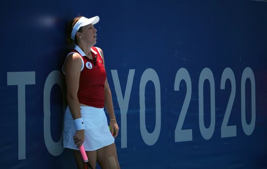 Олимпиада-2020. Теннис. Женщины. С. Эррани - А. Павлюченкова