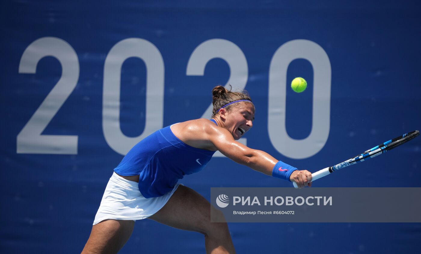 Олимпиада-2020. Теннис. Женщины. С. Эррани - А. Павлюченкова