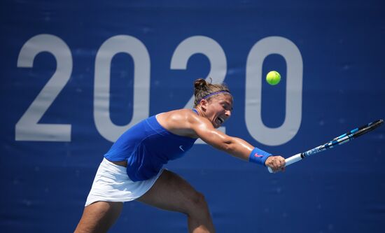 Олимпиада-2020. Теннис. Женщины. С. Эррани - А. Павлюченкова