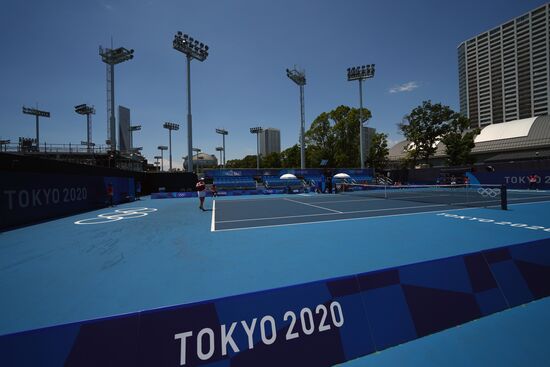 Олимпиада-2020. Теннис. Женщины. С. Эррани - А. Павлюченкова