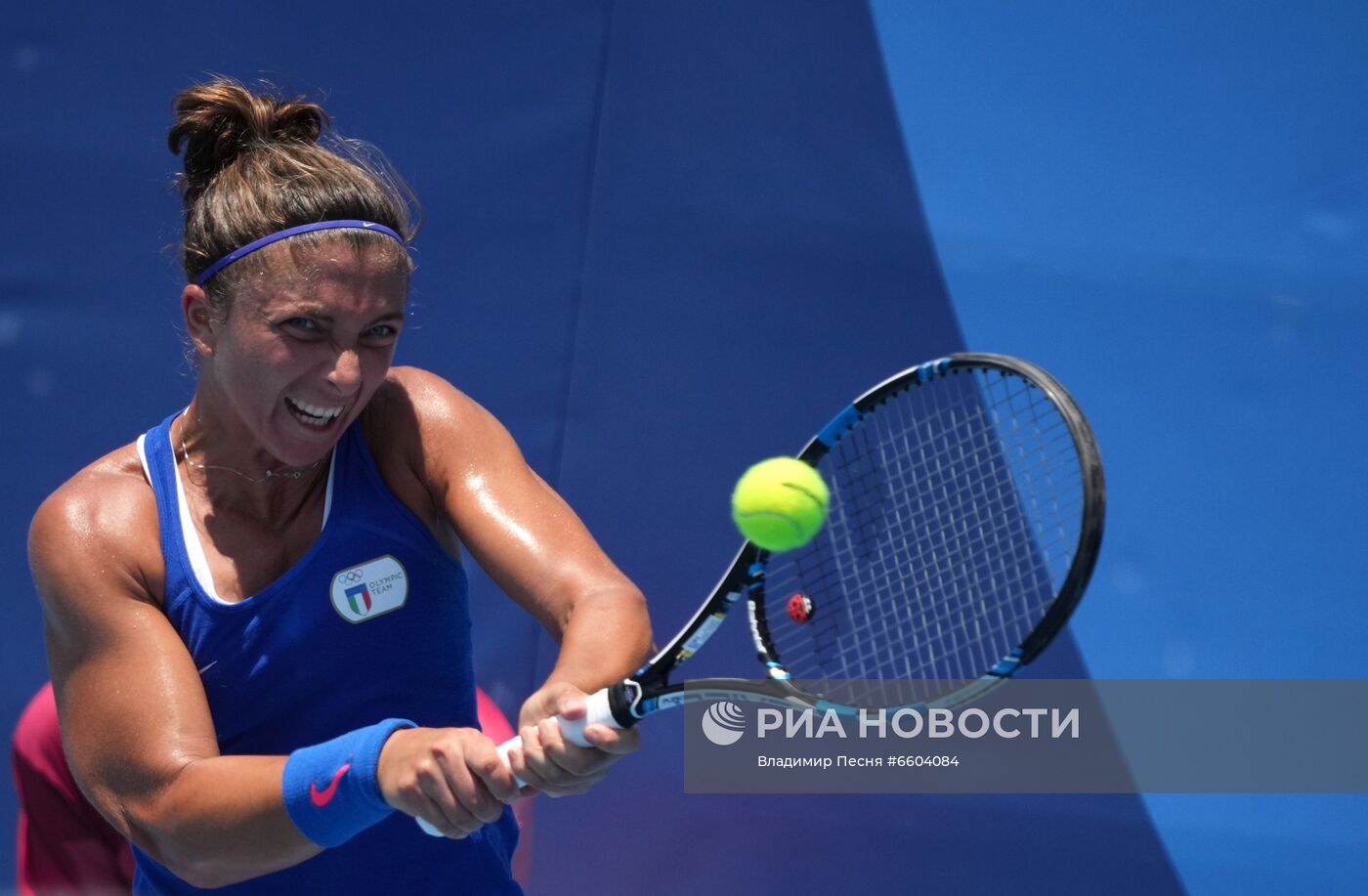 Олимпиада-2020. Теннис. Женщины. С. Эррани - А. Павлюченкова