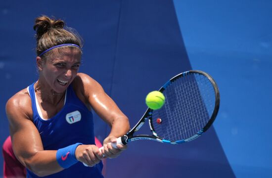 Олимпиада-2020. Теннис. Женщины. С. Эррани - А. Павлюченкова