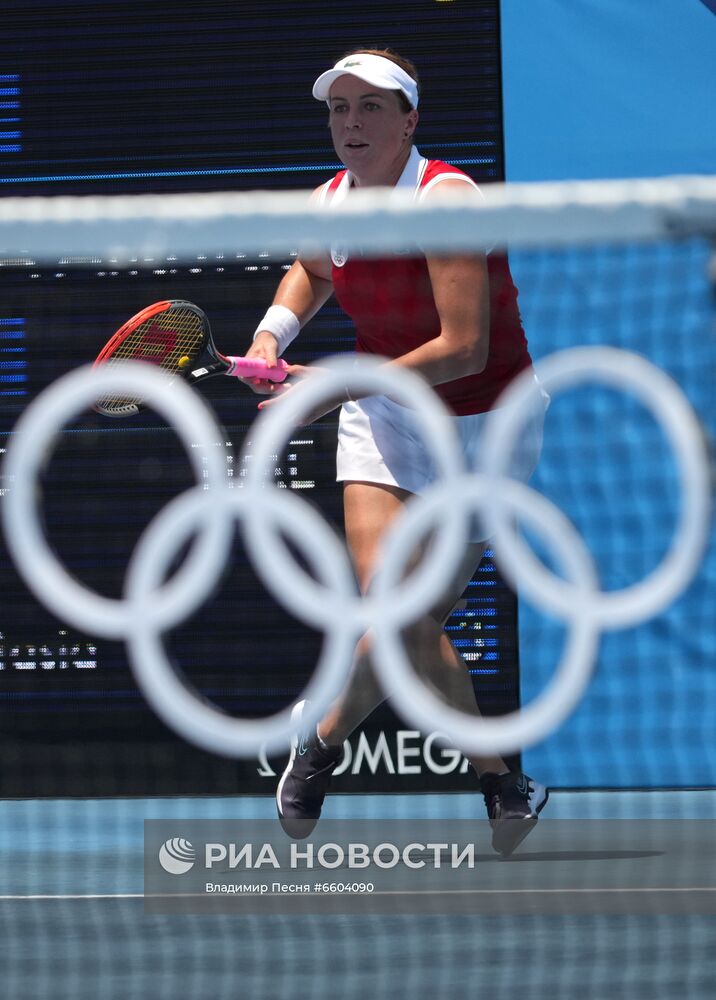 Олимпиада-2020. Теннис. Женщины. С. Эррани - А. Павлюченкова