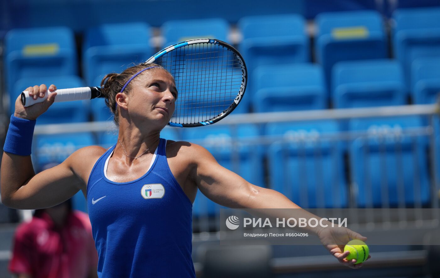 Олимпиада-2020. Теннис. Женщины. С. Эррани - А. Павлюченкова