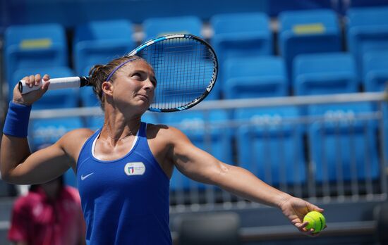 Олимпиада-2020. Теннис. Женщины. С. Эррани - А. Павлюченкова