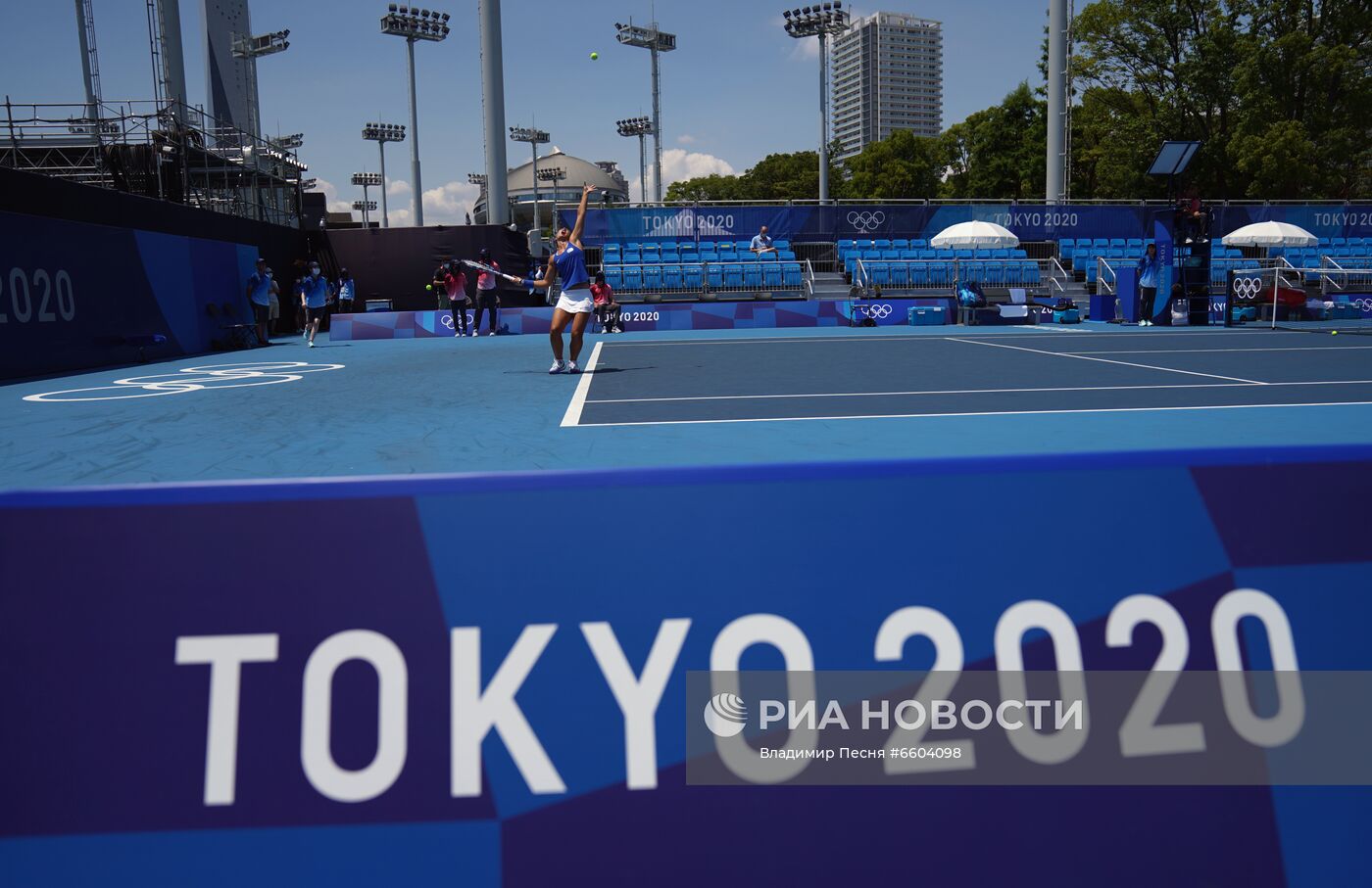 Олимпиада-2020. Теннис. Женщины. С. Эррани - А. Павлюченкова
