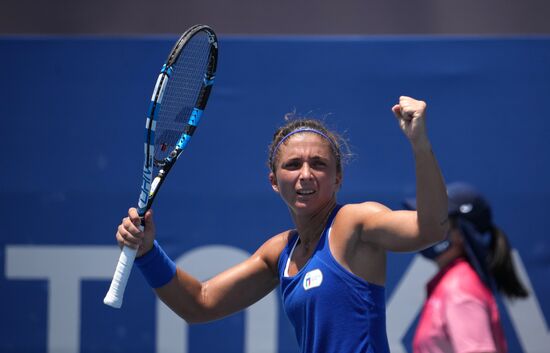 Олимпиада-2020. Теннис. Женщины. С. Эррани - А. Павлюченкова