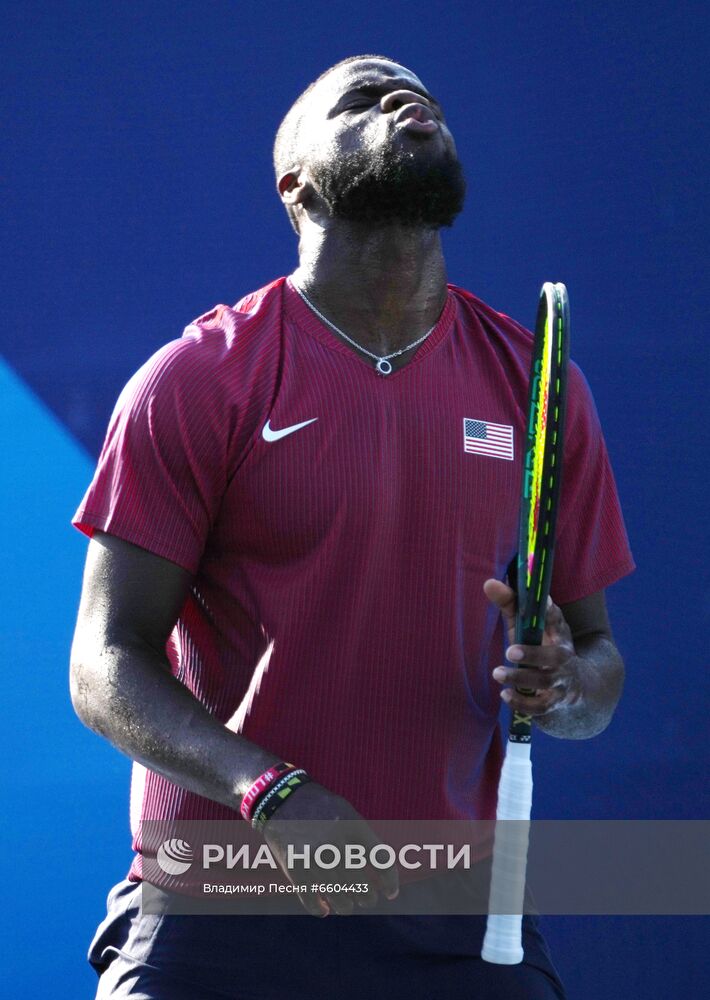 Олимпиада-2020. Теннис. Мужчины. Рублев/Хачанов - Рам/Тиафо