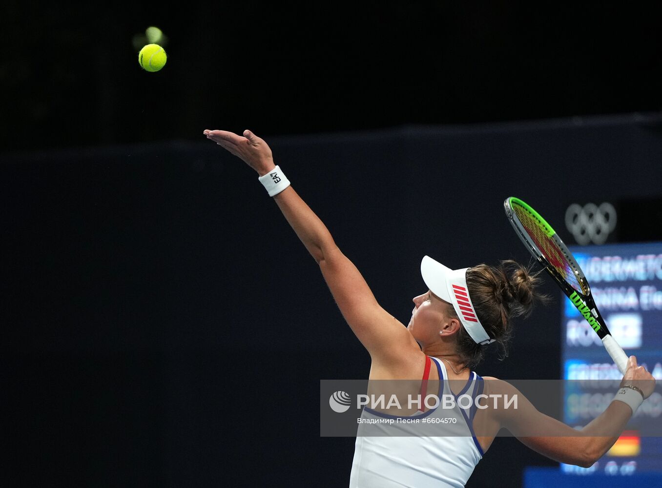 Олимпиада-2020. Теннис. Женщины. Кудерметова/Веснина - Зигемунд/Фридзам