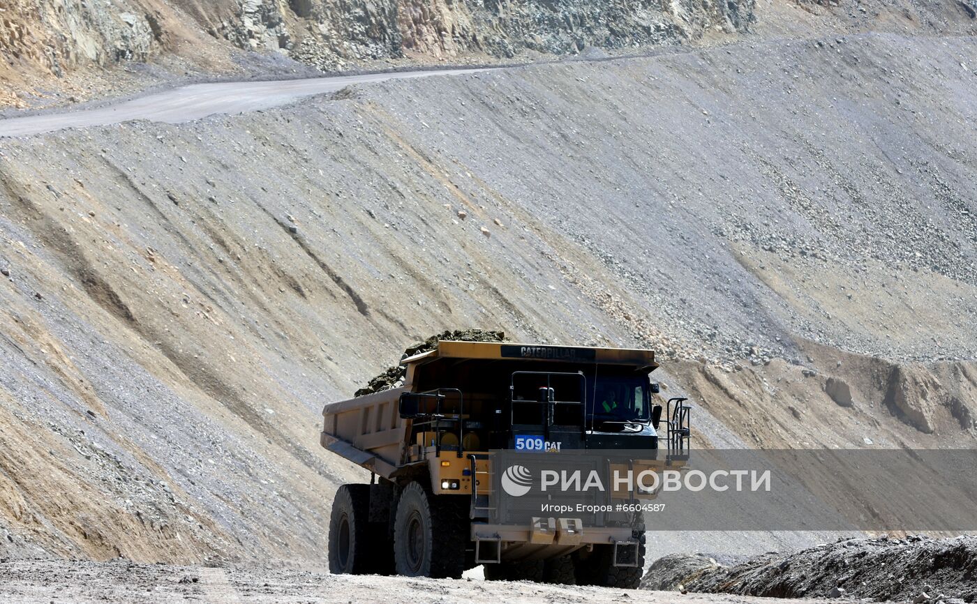 Золоторудное месторождение Джеруй в Киргизии