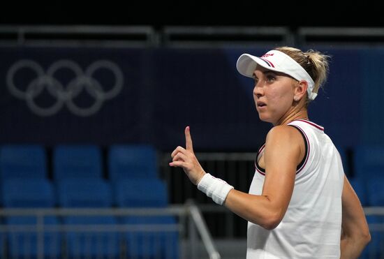 Олимпиада-2020. Теннис. Женщины. Кудерметова/Веснина - Зигемунд/Фридзам 