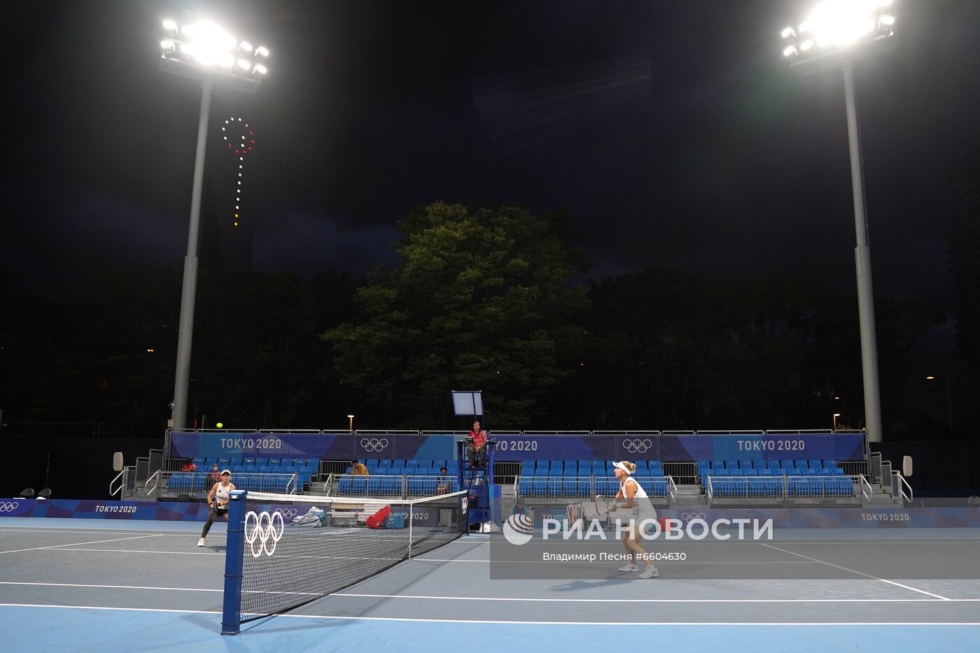 Олимпиада-2020. Теннис. Женщины. Кудерметова/Веснина - Зигемунд/Фридзам