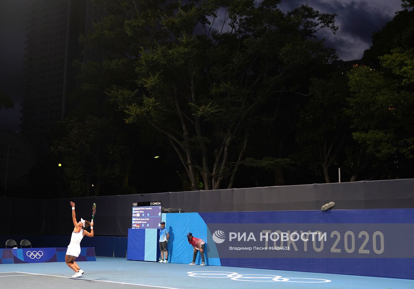 Олимпиада-2020. Теннис. Женщины. Кудерметова/Веснина - Зигемунд/Фридзам
