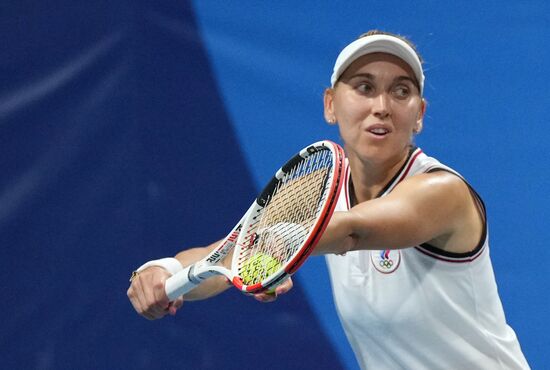 Олимпиада-2020. Теннис. Женщины. Кудерметова/Веснина - Зигемунд/Фридзам 