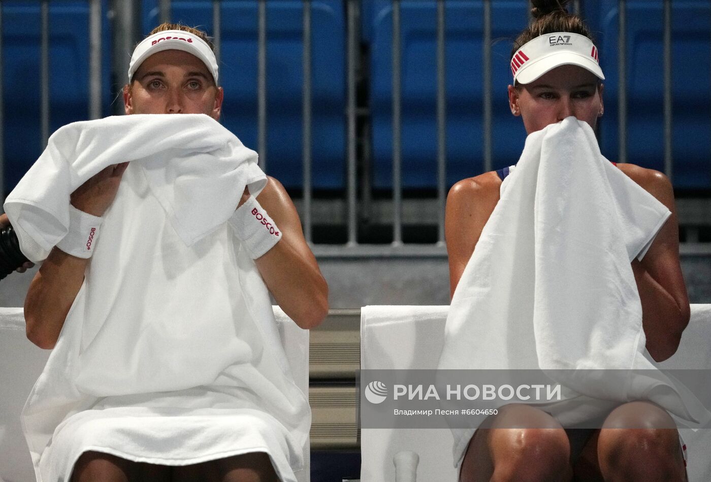 Олимпиада-2020. Теннис. Женщины. Кудерметова/Веснина - Зигемунд/Фридзам