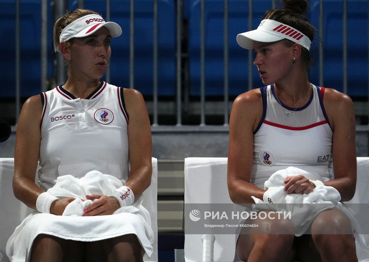 Олимпиада-2020. Теннис. Женщины. Кудерметова/Веснина - Зигемунд/Фридзам