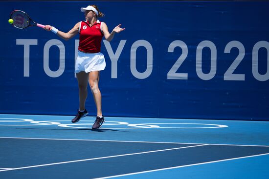 Олимпиада-2020. Теннис. Женщины. С. Эррани - А. Павлюченкова