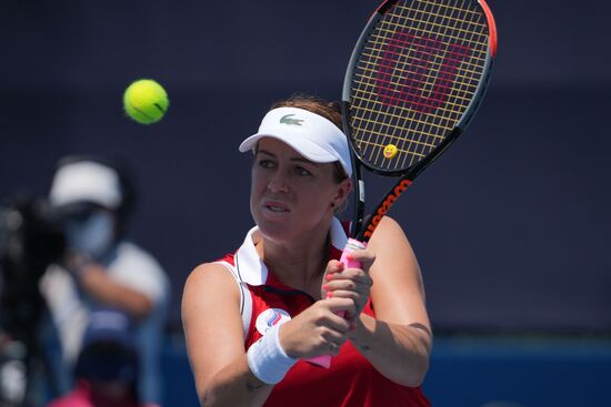 Олимпиада-2020. Теннис. Женщины. С. Эррани - А. Павлюченкова