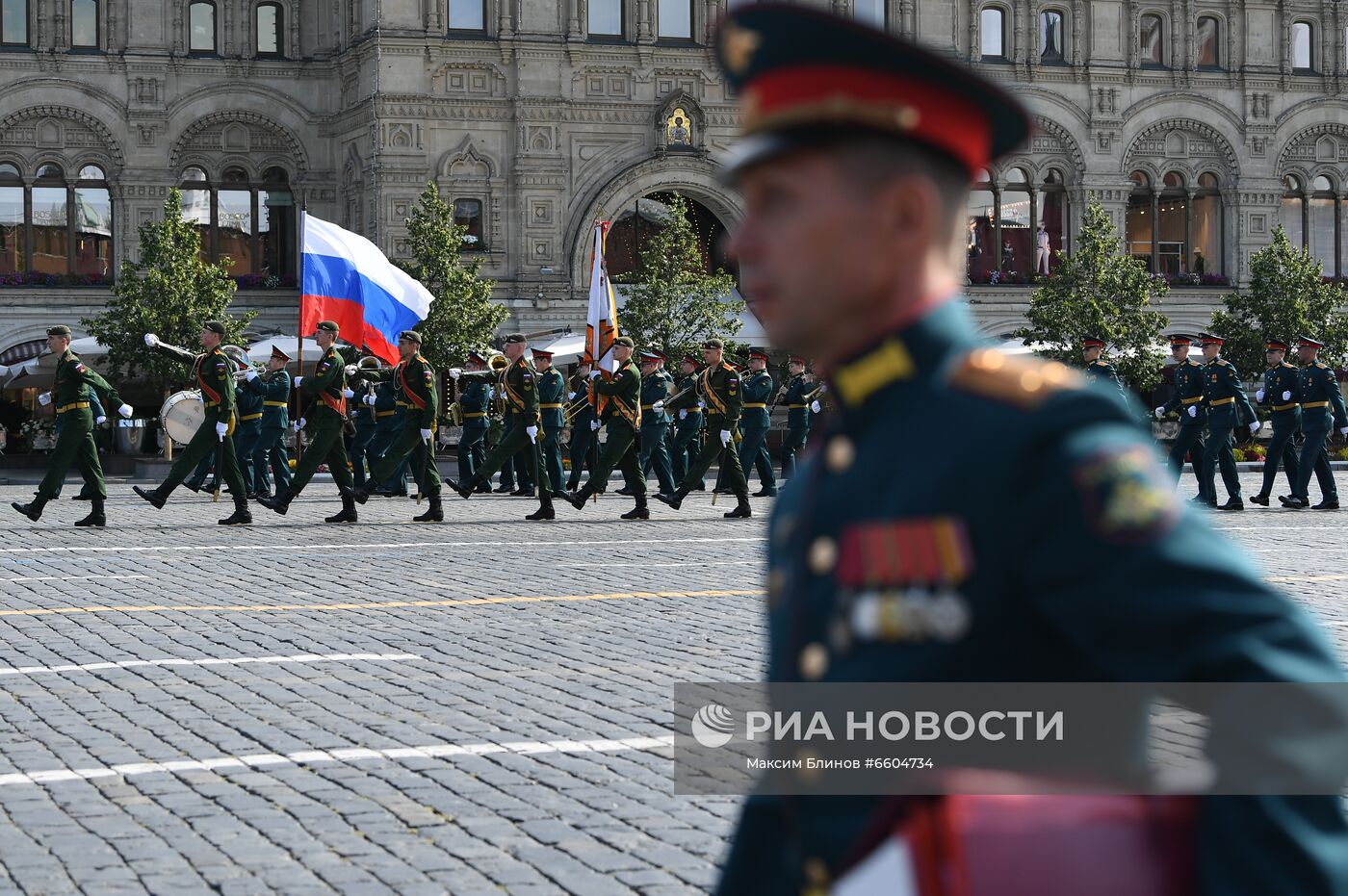 Выпуск офицеров Московского высшего общевойскового командного училища