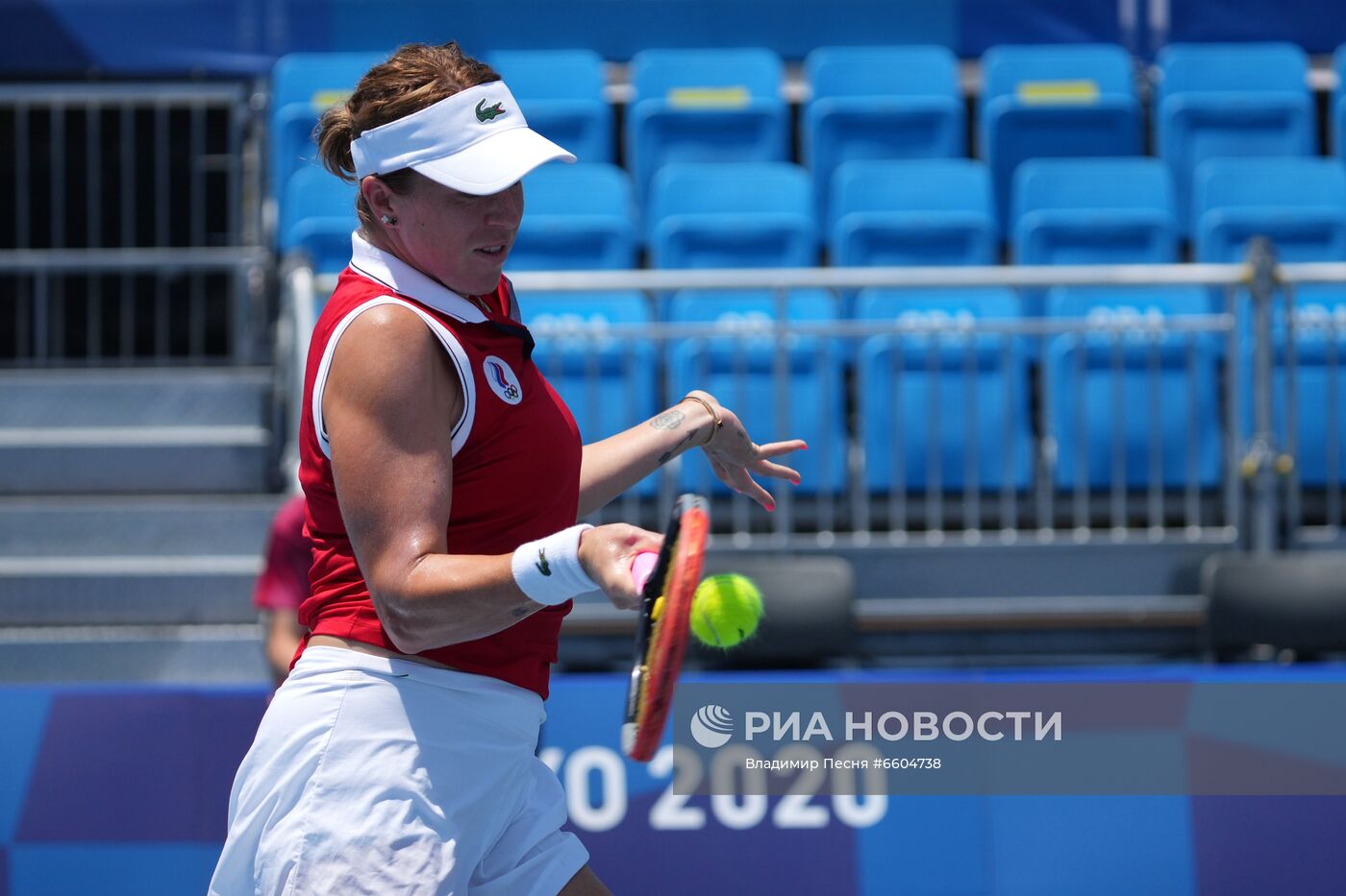 Олимпиада-2020. Теннис. Женщины. С. Эррани - А. Павлюченкова