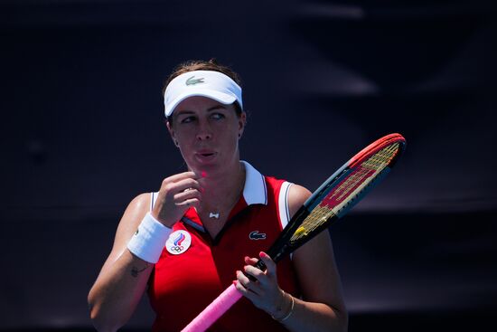 Олимпиада-2020. Теннис. Женщины. С. Эррани - А. Павлюченкова