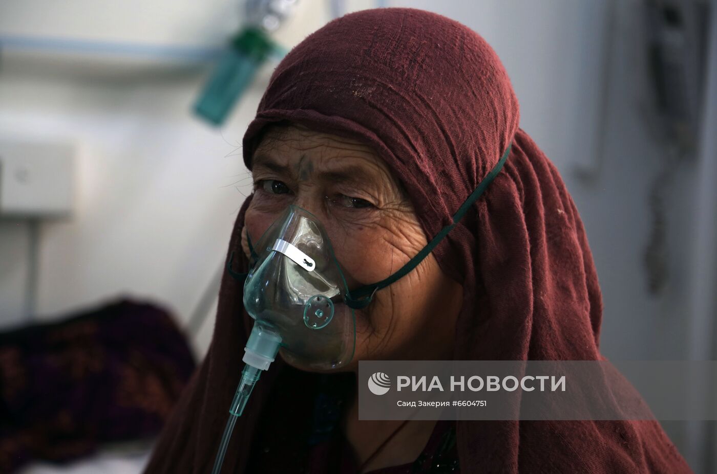 Госпиталь для лечения больных COVID-19 в Кабуле