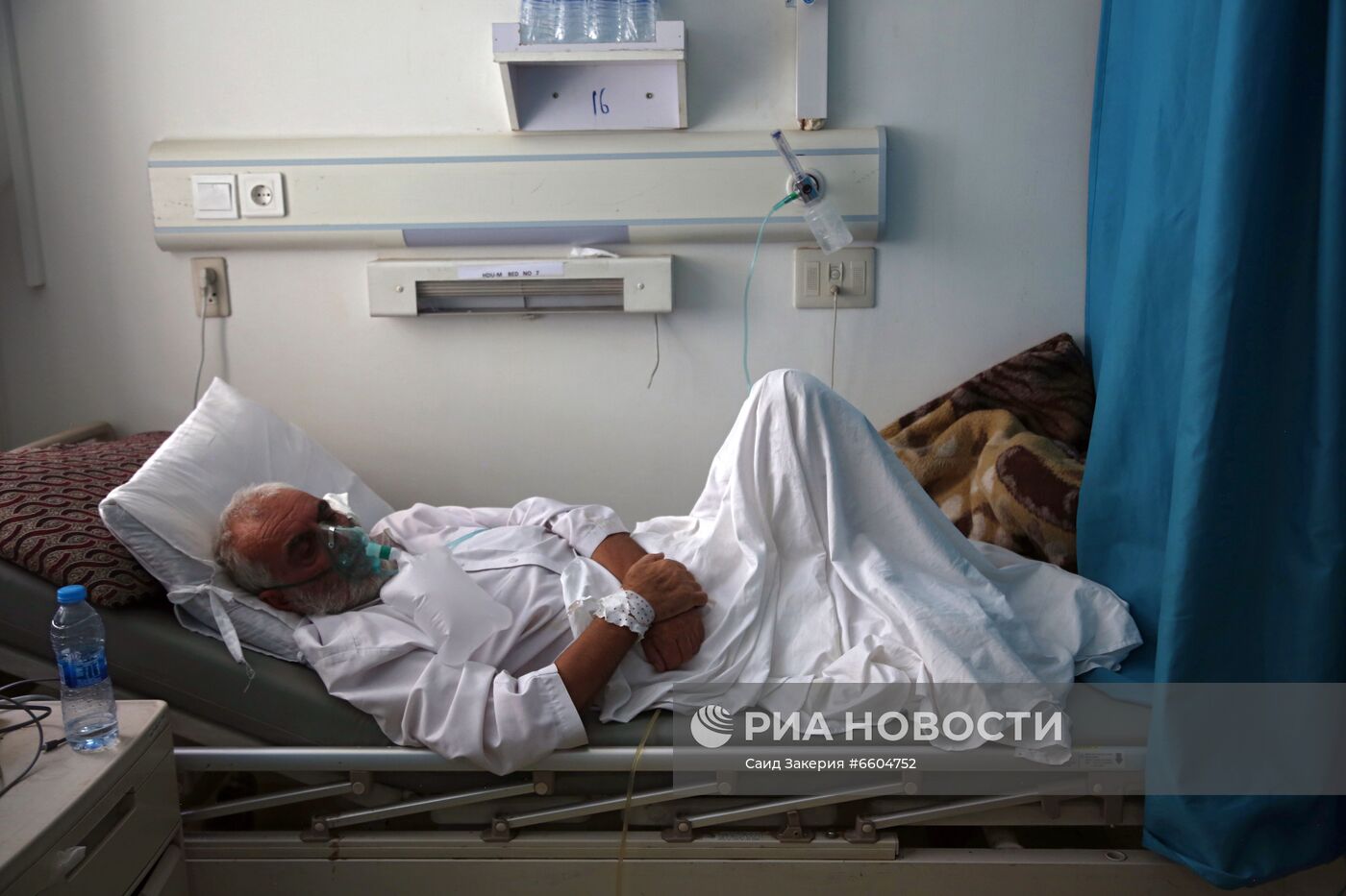 Госпиталь для лечения больных COVID-19 в Кабуле