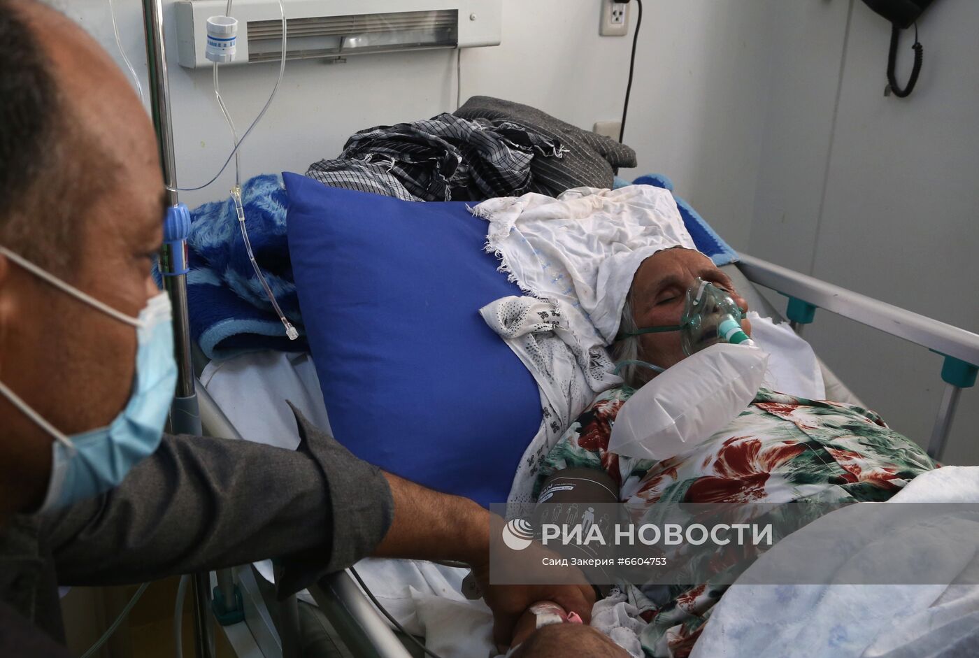 Госпиталь для лечения больных COVID-19 в Кабуле