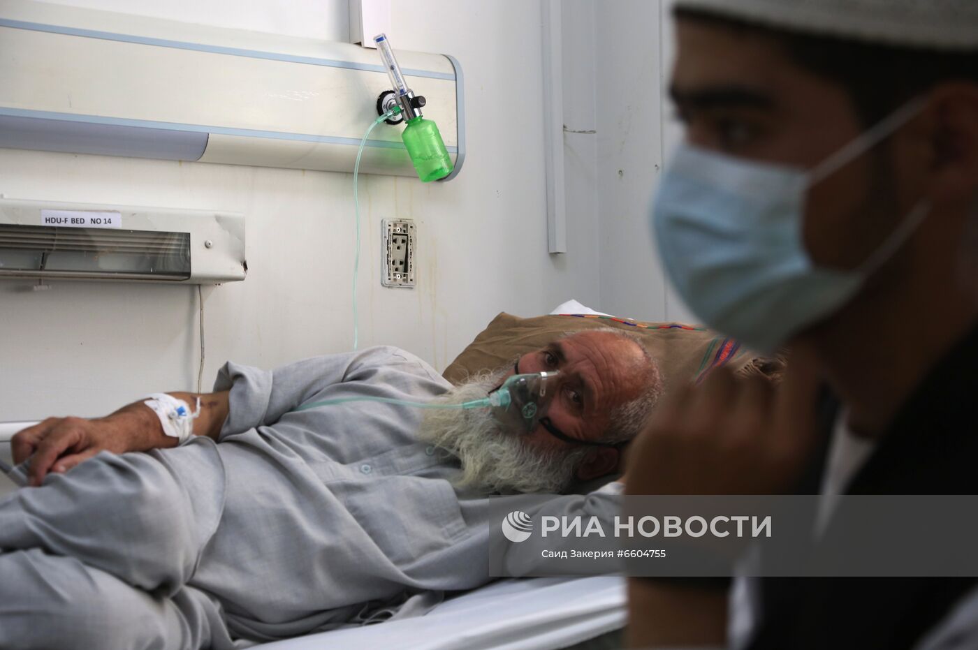 Госпиталь для лечения больных COVID-19 в Кабуле